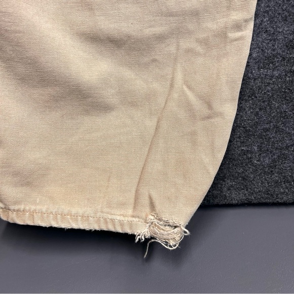 Carhartt Pants FR Carpenter Beige Khaki Brown Original Fit Mens 42 x 32 - Picture 12 of 16